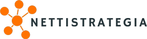 NettiStrategian logo tekstin kanssa